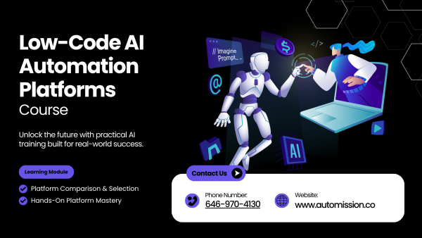 Low-Code AI Automation Platforms