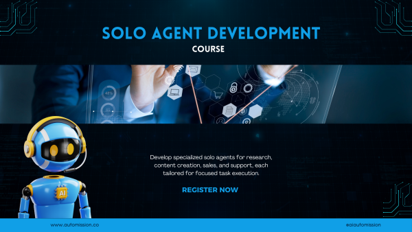 Solo Agent Development